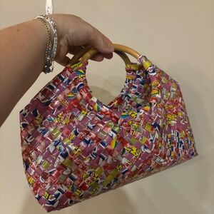 Candy Wrapper Hand Bag
